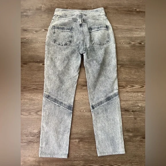 BA&SH Mame Boyfriend Acid Wash Jeans Ankle Length Womens 4 - Picture 11 of 16